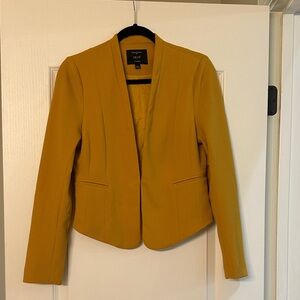 Iris Mustard Yellow Blazer